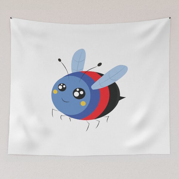 Item preview, polyromantic pride bee! designed and sold by plotDriving-NPC.
