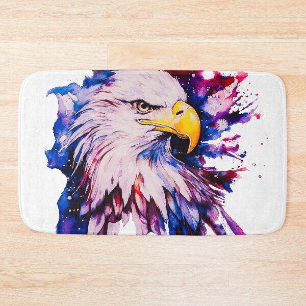 Item preview, Watercolor Style American Egle designed and sold by OutOfTheBoxArt1.