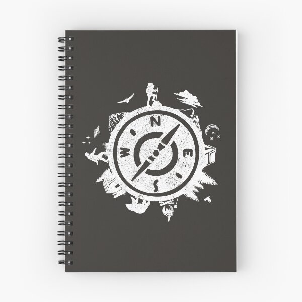 Item preview, Hiking Lover Compass Design with Bigfoot designed and sold by Wild-Neptune.