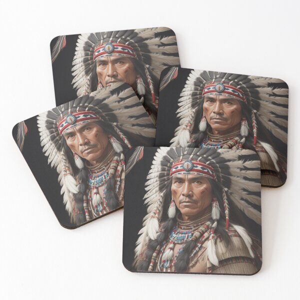 Item preview, Native American Lakota male 4 designed and sold by Rothnaric.