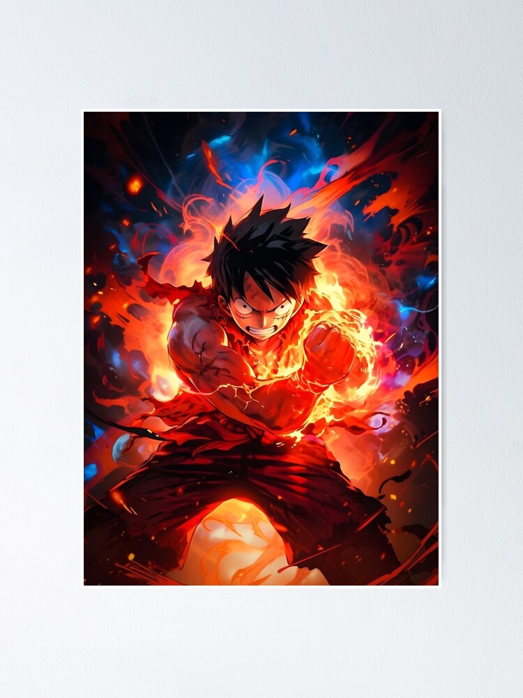 Monkey D Luffy Gear 5 - One Piece anime, an art print by Anime Sekai -  INPRNT