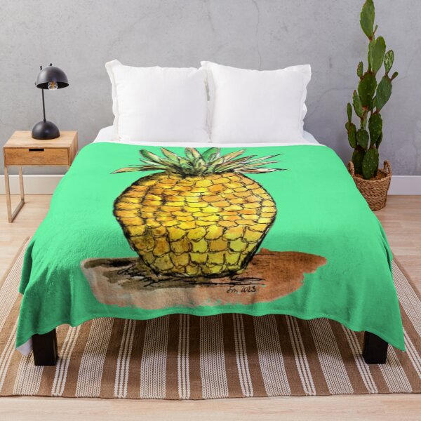 Item preview, Piña, acuarela, bellas artes. designed and sold by janianna.