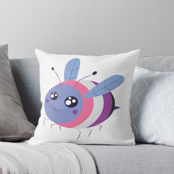 Item preview, ¡abeja del orgullo de género fluido! designed and sold by plotDriving-NPC.