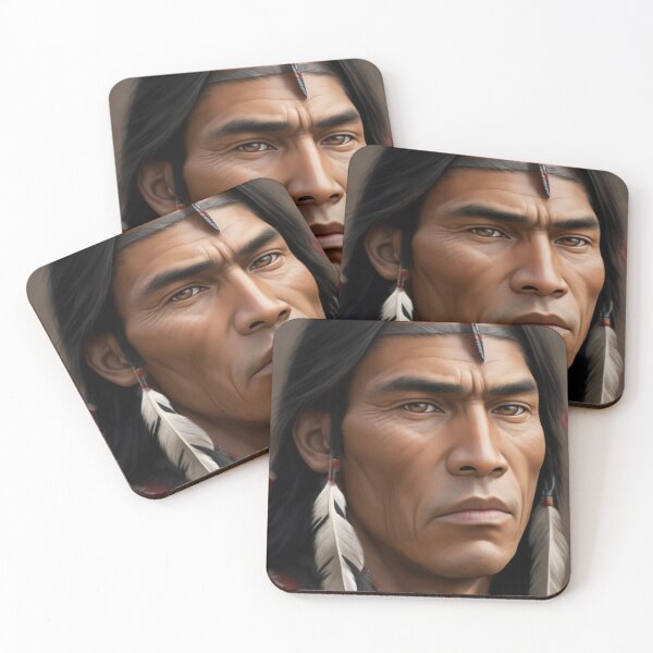 Item preview, Native American Lakota male 6 designed and sold by Rothnaric.