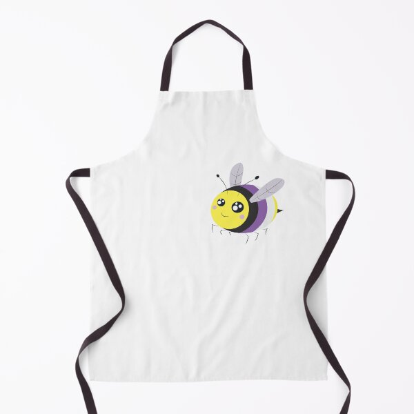 Item preview, non-binary pride bee! designed and sold by plotDriving-NPC.