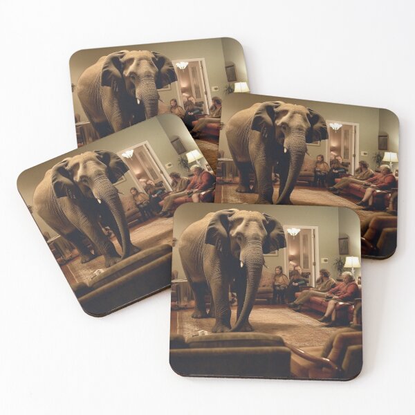 Item preview, The Elephant In The Room - Awkward designed and sold by visualidioms.
