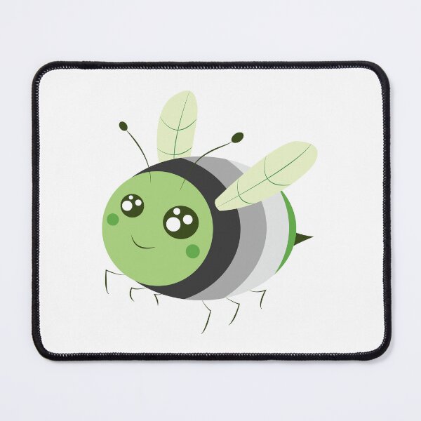 Item preview, aromantic pride bee! designed and sold by plotDriving-NPC.