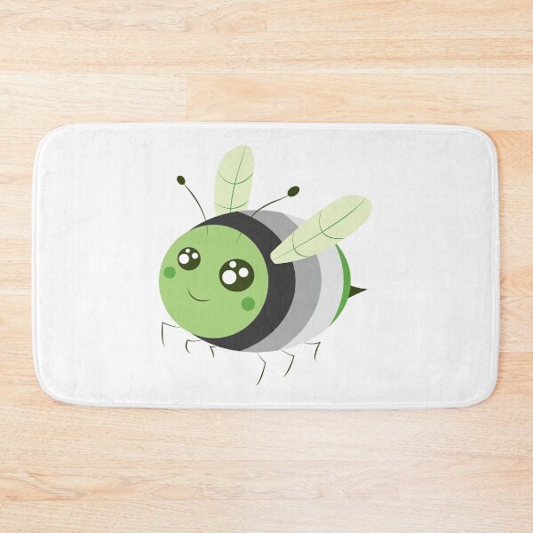 Item preview, aromantic pride bee! designed and sold by plotDriving-NPC.