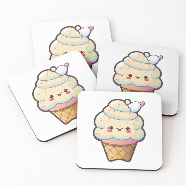 Item preview, Sweet Cute Ice Cream   designed and sold by NakLarkin.