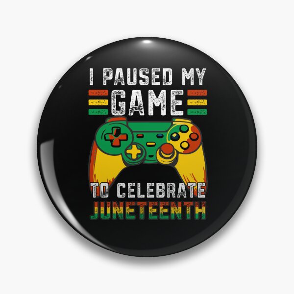 Item preview, Funny Gamer Juneteenth I Paused My Gamer To Celebrate Juneteenth Flag Dashiki  designed and sold by alenaz.