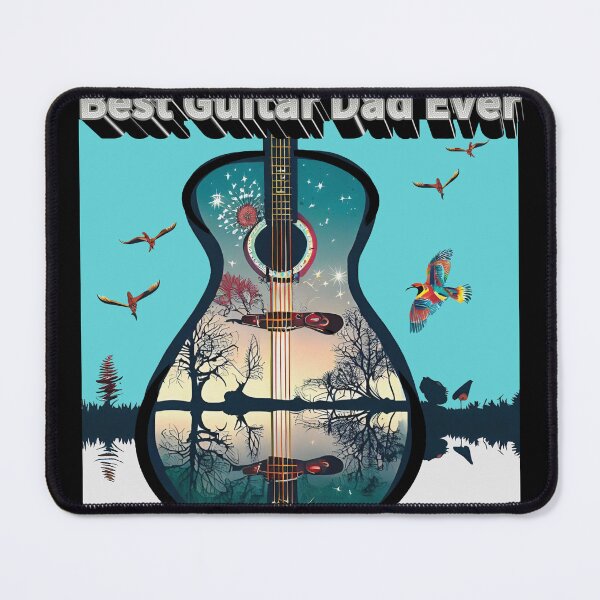 Item preview, Best Guitar Dad Ever Natural Guitar designed and sold by Dodern.