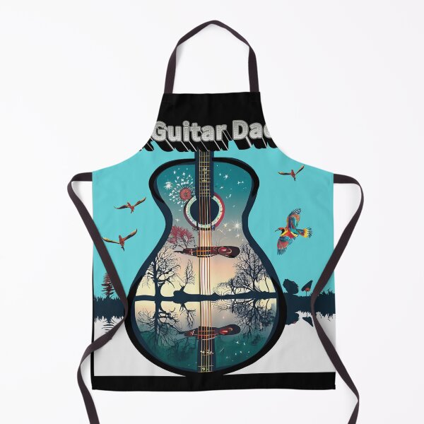 Item preview, Best Guitar Dad Ever Natural Guitar  designed and sold by Dodern.