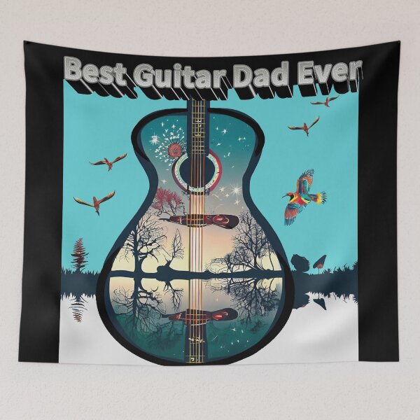 Item preview, Mejor Guitar Dad Ever Guitarra natural designed and sold by Dodern.