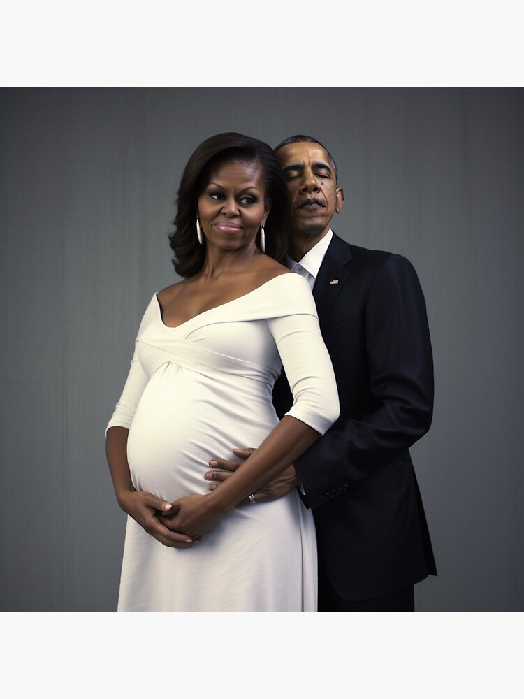 Michelle Obama before being pregnant