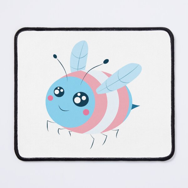 Item preview, trans pride bee! designed and sold by plotDriving-NPC.