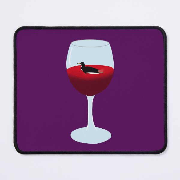 Item preview, Bigger Penguin Wine Glass designed and sold by Bits and Bobs.