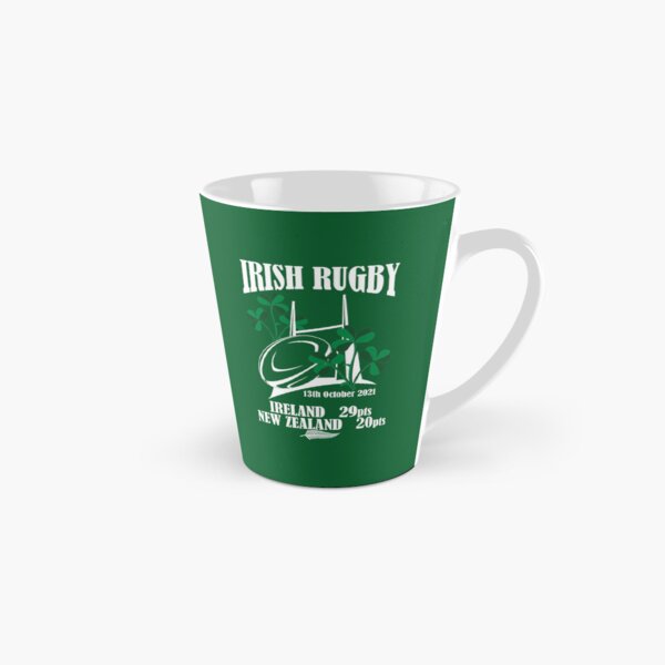 Vista previa del artículo con la obra «Irish Rugby Irlanda v Nueva Zelanda All Blacks 2021», diseñado y vendido por GuardianByK.