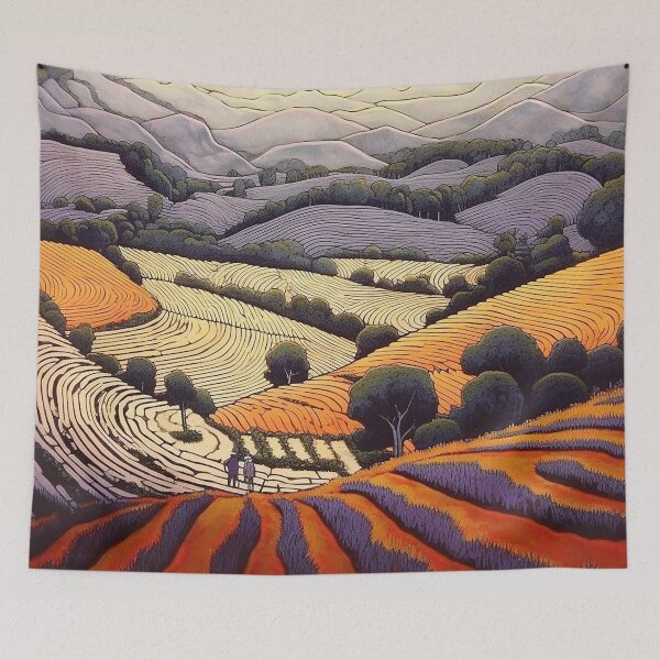 Item preview, Tesara - Terrace Landscape (1/4) designed and sold by sabantha.