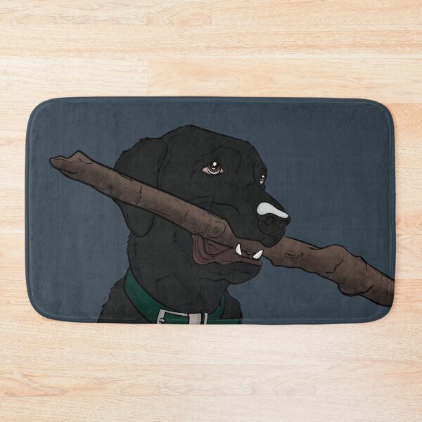 Aperçu de l'œuvre Black Lab : Allez chercher ! créée et vendue par rmcbuckeye.