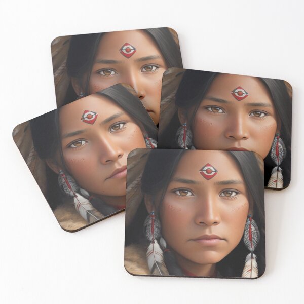 Item preview, Native American Lakota female 5 designed and sold by Rothnaric.