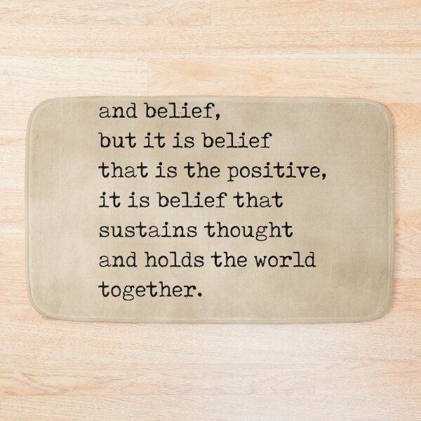 Item preview, Doubt and Belief - Soren Kierkegaard Quotes - Literature - Typewriter Print - Vintage designed and sold by Studio Grafiikka.
