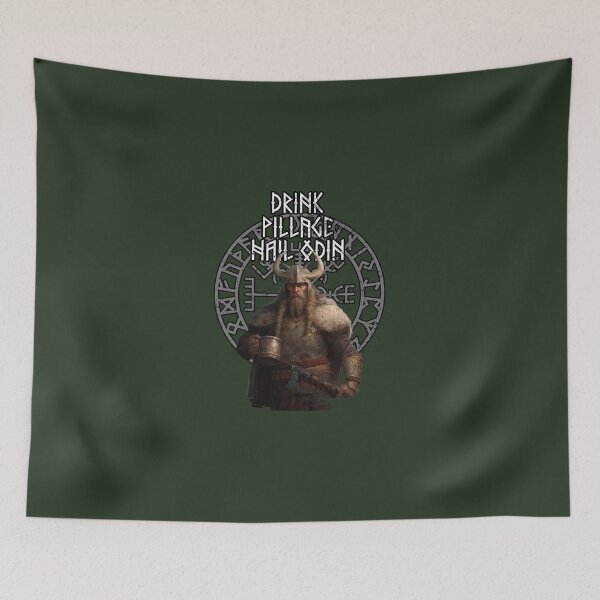 Item preview, Drink Pillage and Hail Odin V1 designed and sold by Rainy-MTN.