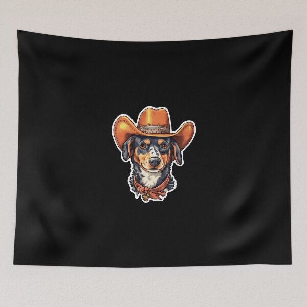 Item preview, Cowboy Dog designed and sold by CrittersHub.