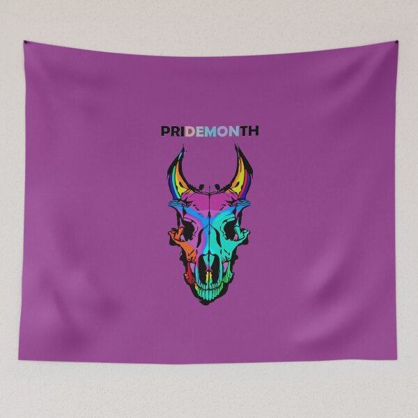 Item preview, priDEMONth Skull designed and sold by Dreadfools.