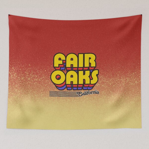 Item preview, Fair Oaks, California | Retro Stripes designed and sold by retroready.
