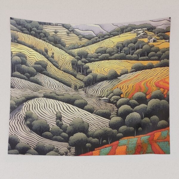 Item preview, Tesara - Terrace Landscape (2/4) designed and sold by sabantha.