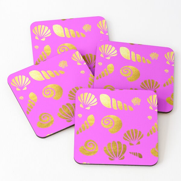 Item preview, Golden shells designed and sold by SunnyByTheBay.