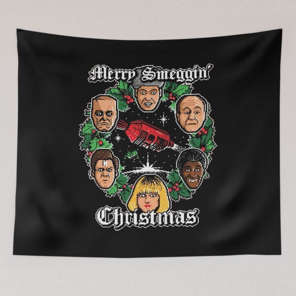 Item preview, Merry Smeggin Christmas Funny Red Dwarf designed and sold by ChaiSonSirionga.