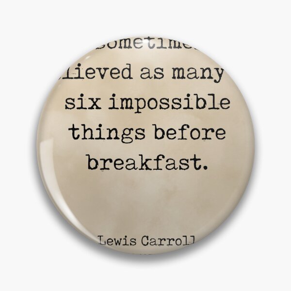Artikelvorschau, Alice In Wonderland 01 - Lewis Carroll Quotes - Literature - Typewriter Print - Vintage entworfen und verkauft von Studio Grafiikka.