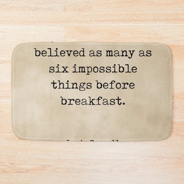 Item preview, Alice In Wonderland 01 - Lewis Carroll Quotes - Literature - Typewriter Print - Vintage designed and sold by Studio Grafiikka.