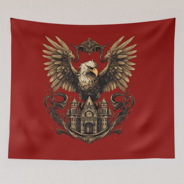 Item preview, Gothic Pop Eagle Emblem | Vintage Logo Art designed and sold by InkedBeasts.