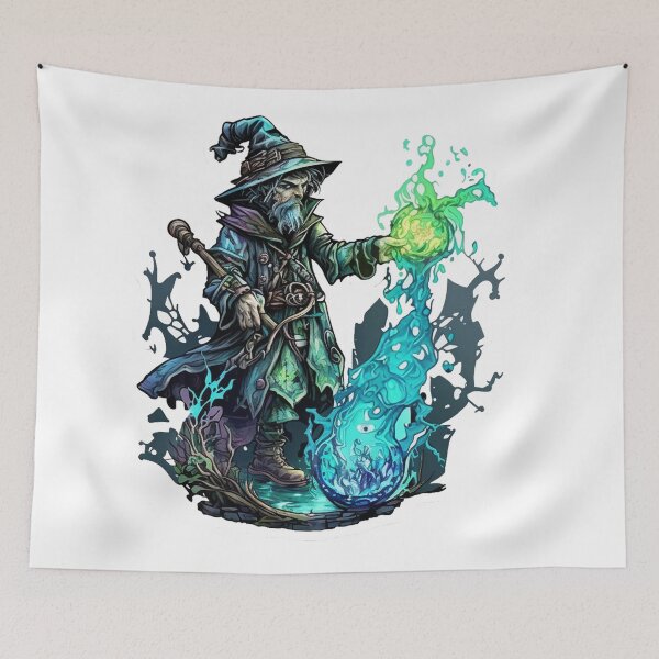 Item preview, Elemental Magician designed and sold by Stickermagician.