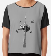 Toronto`s Official Animal Chiffon Top