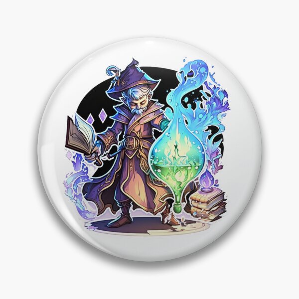 Item preview, Elemental Magician designed and sold by Stickermagician.