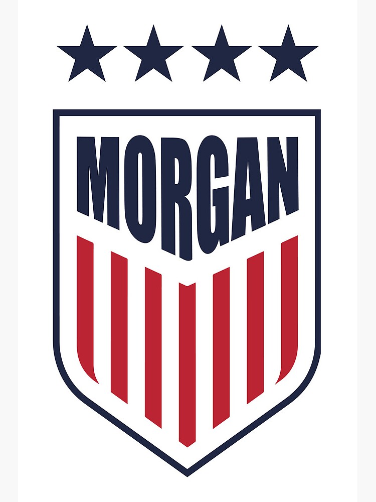 Alex Morgan USA - #13 Jersey Art Board Print for Sale by cocreations