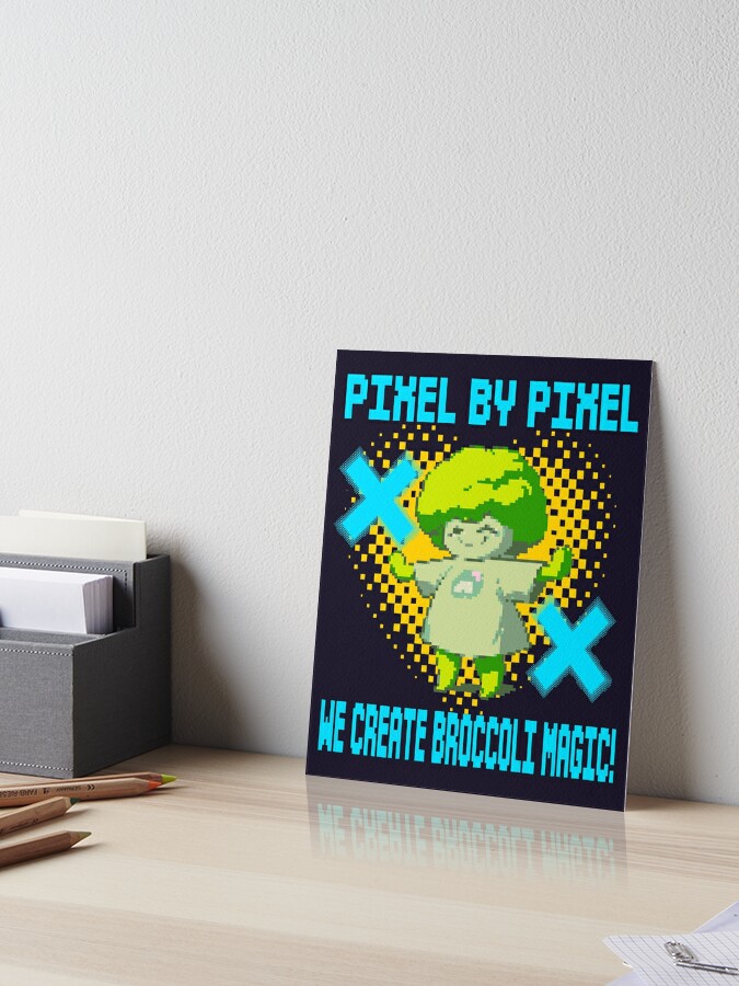 Cute pixel art star | Art Board Print