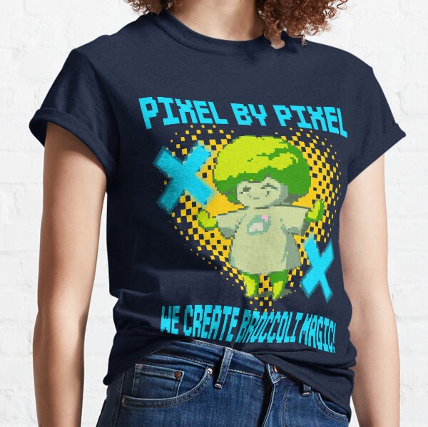 Item preview, Cute broccoli pixel art designed and sold by vegforce.