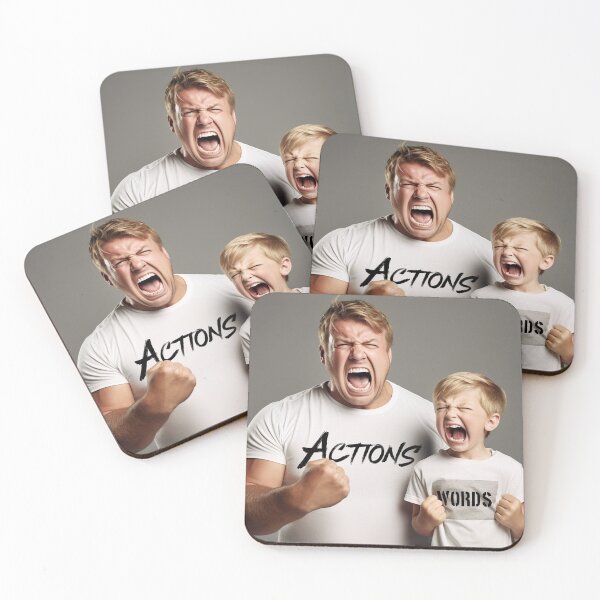 Item preview, Actions Speak Louder Than Words - Thundering designed and sold by visualidioms.