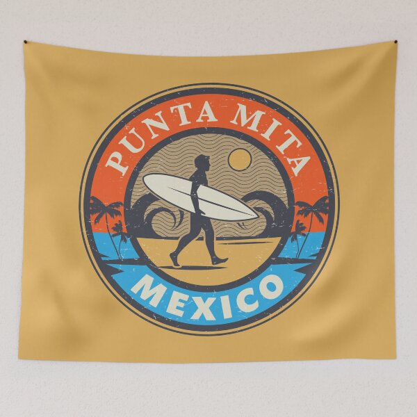 Item preview, Punta Mita, Mexico surfing designed and sold by studio838.