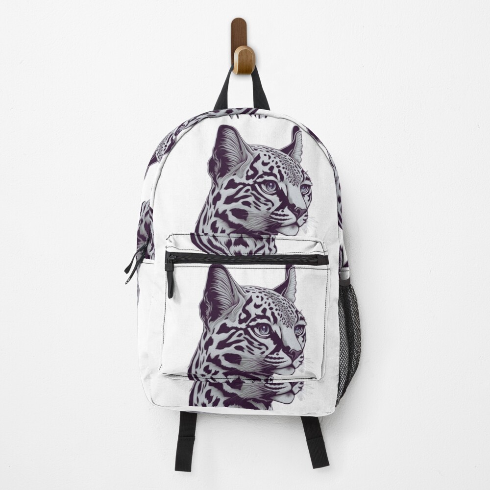Vista previa del artículo con la obra «Mochila», diseñado y vendido por DPrompt.