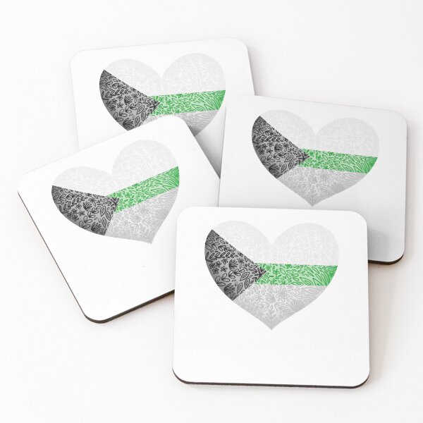 Item preview, Demiromantic Pride Heart designed and sold by rentsukidesigns.