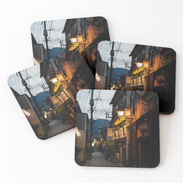 Item preview, Japanese Sleepy Backstreet at Dusk  designed and sold by JonesyDave.
