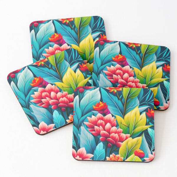 Item preview, Bright Nature Flower Garden Pattern designed and sold by WitchyWare.