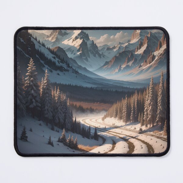 Item preview, Mountain Pass designed and sold by ArtFusionAI.