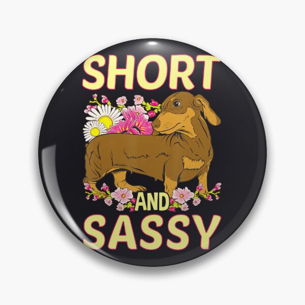 Item preview, Short And Sassy Cute Flower Dachshund Weiner Dog 	 	 designed and sold by cvzjjayd45.