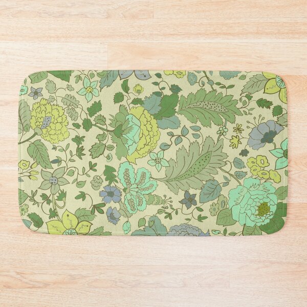 Item preview, roses green designed and sold by Alessandro Remo Mazzoni Remotextiles.